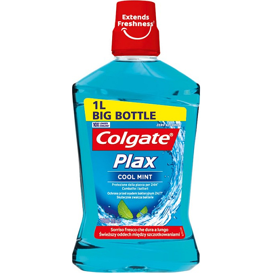Colgate Plax Multi-Protection Cool Mint mouthwash 1 l