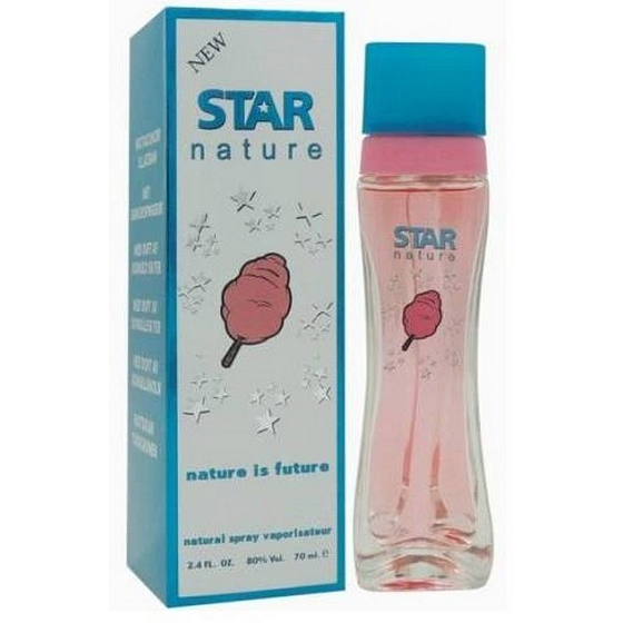 Star Nature Candy Floss - Cotton candy perfumed water for children 70 ml