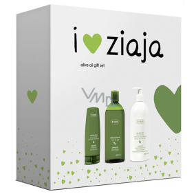Ziaja Oliva hand and nail cream 80 ml + shower gel 500 ml + body lotion 400 ml, cosmetic set