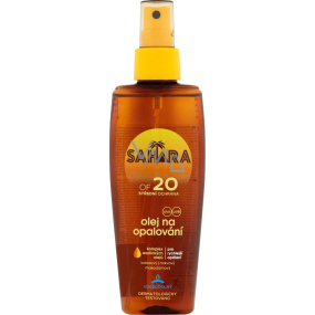 Astrid Sahara OF20 Waterproof suntan oil spray 150 ml