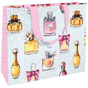 Nekupto Gift paper bag with embossing 30 x 23 x 12 cm Perfumes 1860 LFL