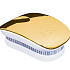 Ikoo Pocket Metallic Pocket Hairbrush According to Chinese Medicine Soleil White