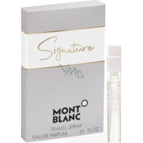 Montblanc Signature Eau de Parfum for Women 2 ml with spray, vial