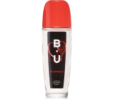 BU Heartbeat perfumed deodorant glass for women 75 ml