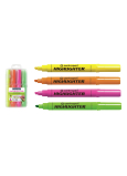 Centropen Highlighter 8552 1-4 mm in case, 4 colors