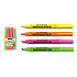 Centropen Highlighter 8552 1-4 mm in case, 4 colors