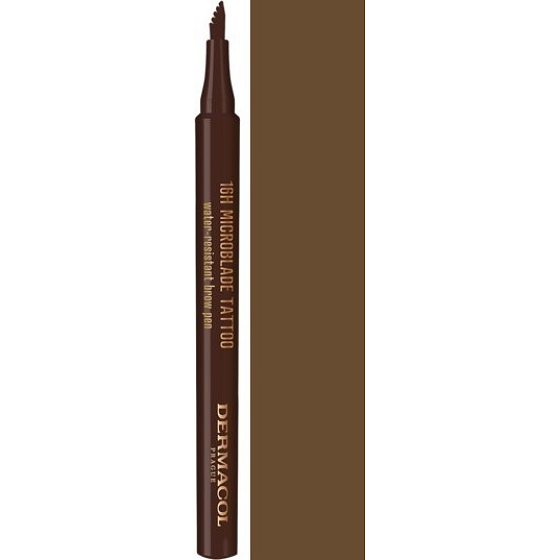 Dermacol 16H Microblade Tattoo Eyebrow Pen Eyebrow Fix 01 1 ml