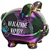 Albi Moneybox piggy rainbow For crazy ideas 15 cm x 12.5 cm x 13 cm