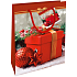 Nekupto Gift paper bag 23 x 18 x 10 cm Christmas red with gift