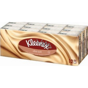 Kleenex Ultra Soft Mini hygienic tissues four-layer 12 x 7 pieces