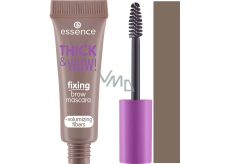 Essence Thick & Wow! eyebrow mascara with fibers 01 Caramel Blonde 6 ml