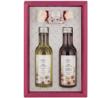 Bohemia Gifts Wine Spa Lily and Grapes shower gel 200 ml + hair shampoo 200 ml + toilet soap 30 g, cosmetic set for women