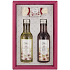 Bohemia Gifts Wine Spa Lily and Grapes shower gel 200 ml + hair shampoo 200 ml + toilet soap 30 g, cosmetic set for women
