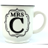 Albi Ceramic plate with Mrs C inscription 320 ml
