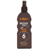 Lilien Sun Active Bronze Oil SPF6 Waterproof Tanning Oil 200 ml