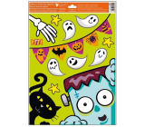 Window film Halloween Howling Ghosts Black Cat 30 x 42 cm