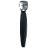 Black heel shaver 14 cm + 5 blades