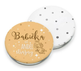 Nekupto Pocket Mirror Grandma - Our Guardian Angel 7.2 cm