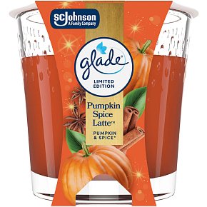 Glade scented candle Pumpkin Spice Latte, 112 g