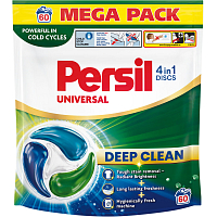 Persil Deep Clean 4in1 Washing Capsules Universal, 60 pcs