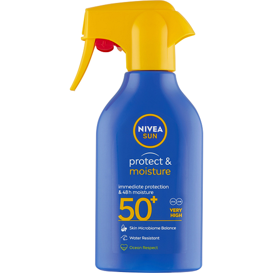 Nivea Sun Protect & Moisture OF 50+ Hydrating Sunspray, 270 ml
