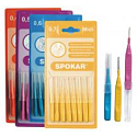 Spokar Ultra size 0.4 mm interdental brushes, handle, set of 8 pieces,