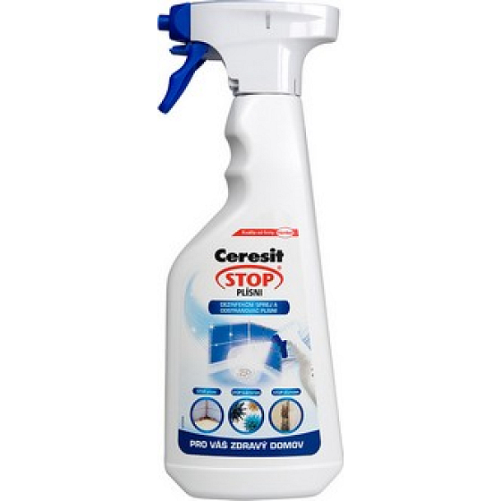 Ceresit Stop mold Disinfectant spray and mold remover 500 ml