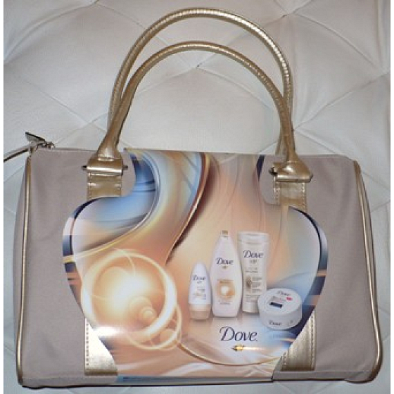 Dove Silk Glow with Silk Protein Handbag