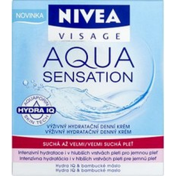 Nivea Visage Aqua Sensation Nourishing Moisturizing Day Cream OF 15 50 ml