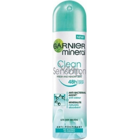Garnier Mineral Clean Sensation antiperspirant deodorant spray for women 150 ml