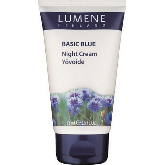 Lumene Basic Blue Night Cream night cream 75 ml