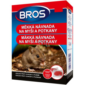 Bros Soft bait for mice, rats and rats 250 g