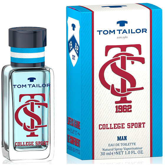 Tom Tailor College Sport Man Eau de Toilette 50 ml