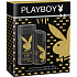 Playboy Vip for Him deodorant spray 150 ml + shower gel 250 ml, cosmetic set