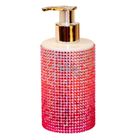 Vivian Gray Diamond Sundown Pink luxury liquid soap with a 250 ml dispenser