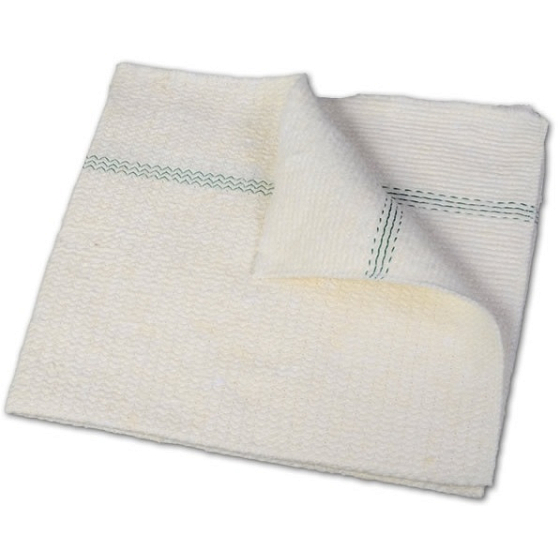 Washing cloth for the floor non-woven white unpacked 50 x 60 cm