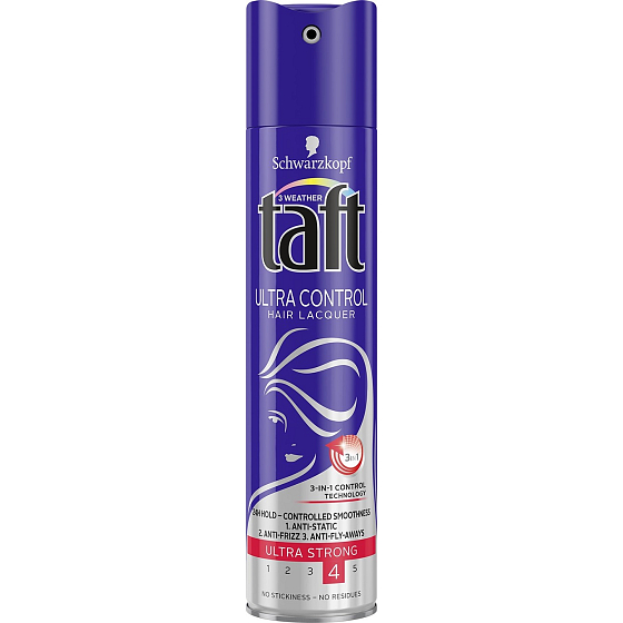 Taft Ultra Control Ultra strong hairspray 250 ml