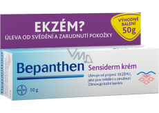 Bepanthen Sensiderm cream for eczema, itch relief 50 g