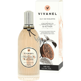 Vivian Gray Vivanel Grapefruit & Vetiver Luxury Eau de Toilette with Essential Oils for Women 100 ml