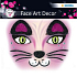 Herma Face Art Decor Face Tattoo 15310