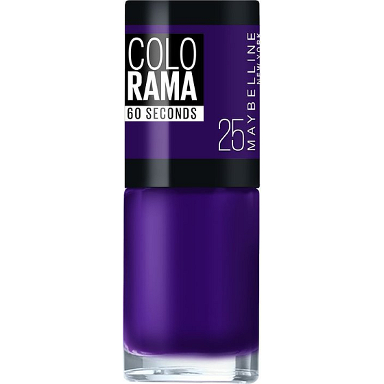 Maybelline Colorama quick-drying, long-lasting nail polish 25 Plum 7 ml