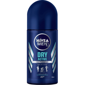 Nivea Men Dry Active 50 ml antiperspirant deodorant roll-on