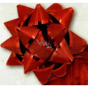 Nekupto Starfish medium luxury christmas, zl. pr. red 6.5 cm HV 109 30