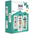 Dixi Fresh Touch Shower Gel 400 ml + 7 Herbal Revitalizing Hair Shampoo 400 ml + Revitalizing Hair Conditioner 200 ml, cosmetic cassette