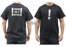 Bohemia Gifts Original T-shirt with reflective print Attention, I'm leaving the pub! size L