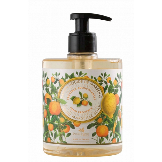 Panier des Sens Provence energy liquid soap dispenser 500 ml