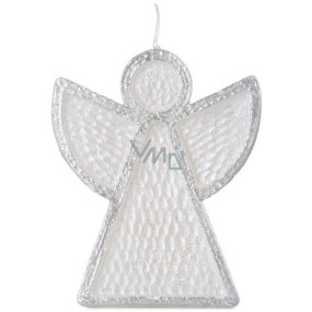 Emocio Angel candle white-silver 95 x 30 x 120 mm