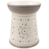 Aromalampa ceramic white-gray with flake 15 cm