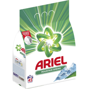 Ariel Mountain Spring washing powder for clean and fragrant laundry without stains 45 doses 3.375 kg
