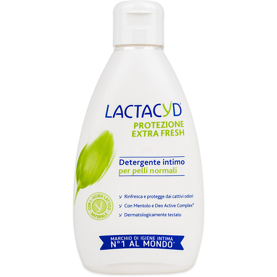 Lactacyd Femina Extra Fresh gentle cleansing emulsion for daily intimate hygiene 300 ml